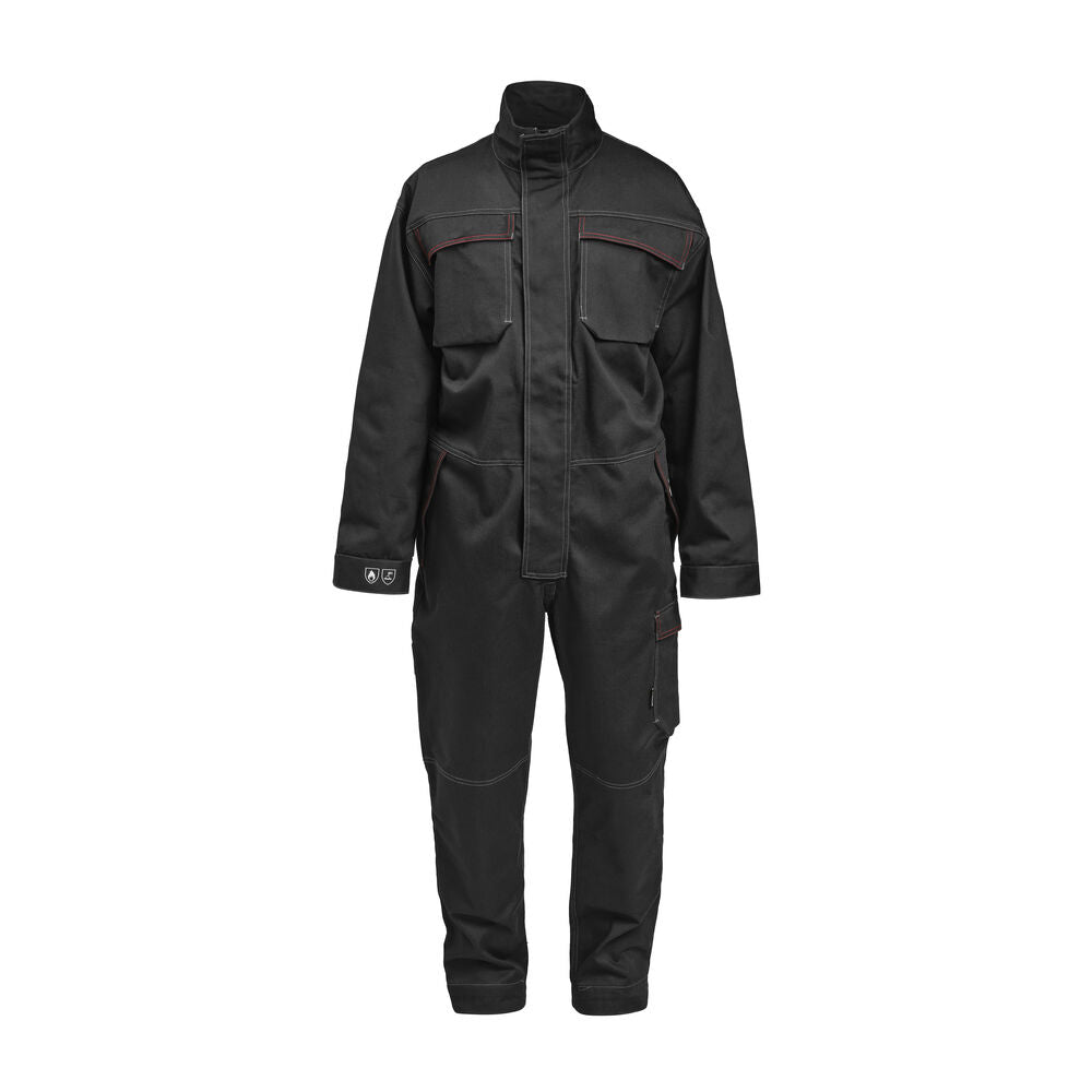 Jobman 4037 Welding overall flame retardant - Zwart