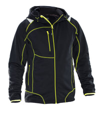 Jobman 5150 Hoodie vision - Zwart/geel