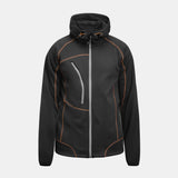 Donkergrijs/oranje