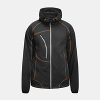 Jobman 5152 Hoodie - Donkergrijs/oranje