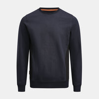 Jobman 5402 Roundneck sweatshirt - Navy/zwart