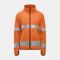 Jobman 5502 Hi-vis fleece jacket - Oranje