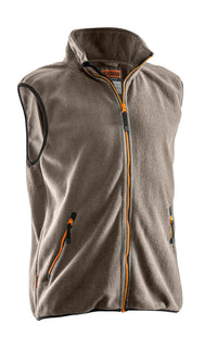 Jobman 7501 Fleece vest - Khaki