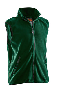Jobman 7501 Fleece vest - Bosgroen