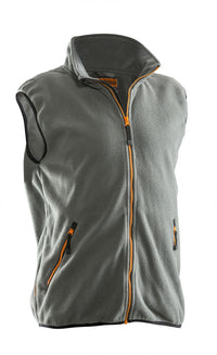Jobman 7501 Fleece vest - Donkergrijs