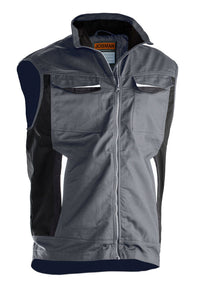 Jobman 7507 Service vest - Donkergrijs