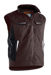 Jobman 7517 Service vest lined - Bruin