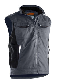 Jobman 7517 Service vest lined - Donkergrijs
