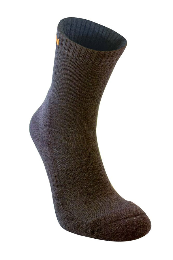 Jobman 9597 Merino sock medium - Zwart