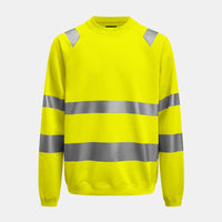 Jobman 1150 Hi-vis sweatshirt - Geel