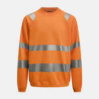 Jobman 1150 Hi-vis sweatshirt - Oranje