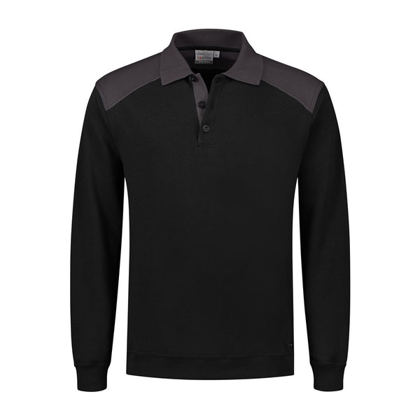 Santino Polosweater Tesla - Black / Graphite