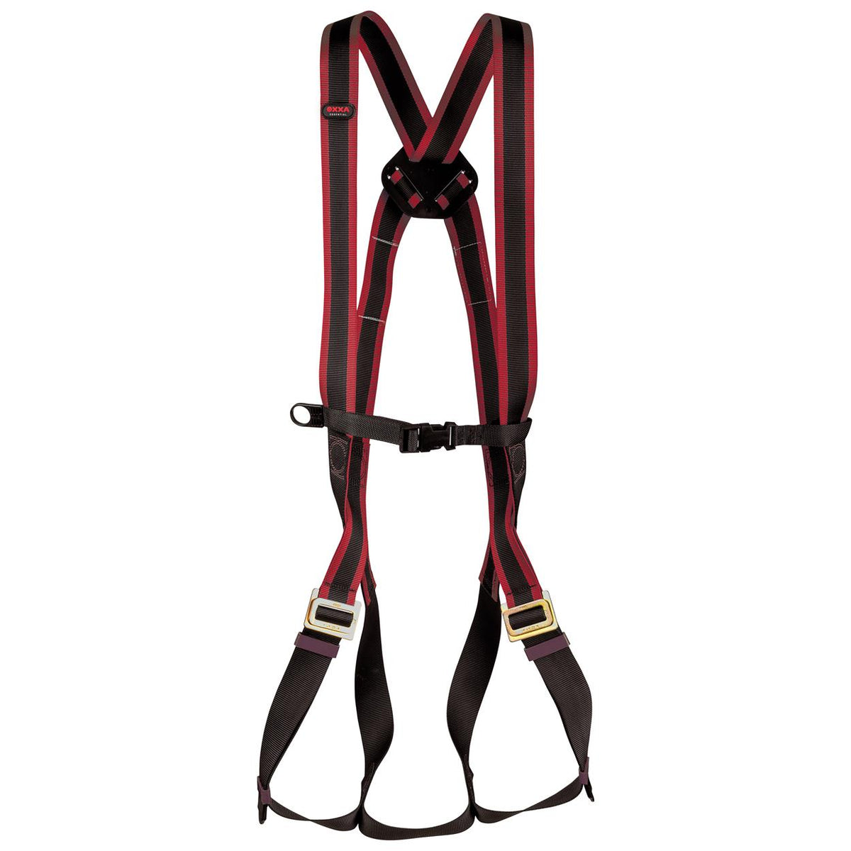 Alpen harnas 1D - zwart/rood