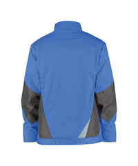Atom 300403 werkvest - Azuurblauw/Antracietgrijs