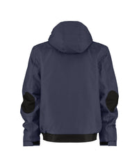 Austin 500098 canvas winterjas - Nachtblauw/Zwart