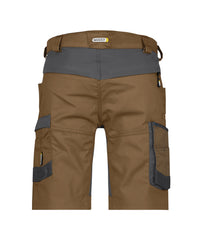 Axis 250082 werkshort met stretch - Leembruin/Antracietgrijs