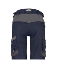 Axis 250082 werkshort met stretch - Nachtblauw/Antracietgrijs