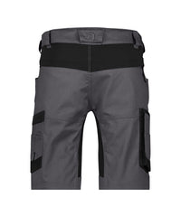 Axis Next 250112 werkshort met stretch - Antracietgrijs/Zwart