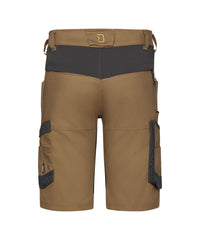Axis Next 250112 werkshort met stretch - Leembruin/Antracietgrijs