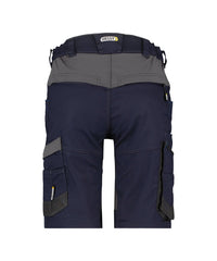 Axis Women 250087 werkshort met stretch voor dames - nachtblauw-antracietgrijs
