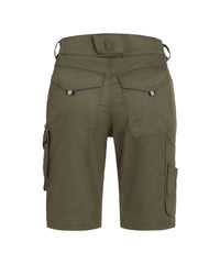 Botta Flex women 250133 werkshort met stretch voor dames - Kakigroen