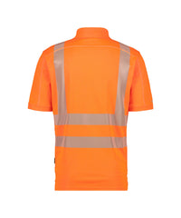 Brandon 710024 hogezichtbaarheids-UV-polo - Fluo-oranje