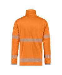 Camden 300504 hogezichtbaarheidsmidlayerjacket - Fluo-oranje/Marineblauw