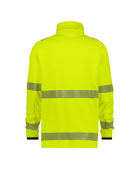 Camden 300504 hogezichtbaarheidsmidlayerjacket - Fluogeel/Cementgrijs