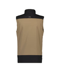 Faro 350077 tweekleurige mouwloze werkvest - Beige/Zwart
