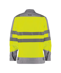 Franklin 300374 multinorm hogezichtbaarheidsvest - Fluogeel/Grafietgrijs
