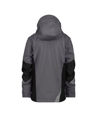 Gravity Women 300473 softshelljas voor dames - antracietgrijs-zwart