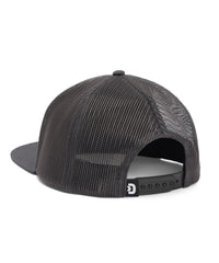 Hebe 25886 flat brim pet - Antracietgrijs