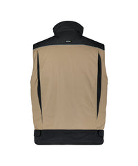 Hulst 350051 tweekleurige bodywarmer - Beige/Zwart