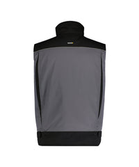 Hulst 350051 tweekleurige bodywarmer - Cementgrijs/Zwart