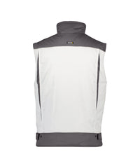 Hulst 350051 tweekleurige bodywarmer - Wit/Cementgrijs