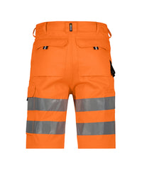 Idaho 250084 hogezichtbaarheidsshort - Fluo-oranje