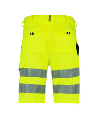 Idaho 250084 hogezichtbaarheidsshort - Fluogeel