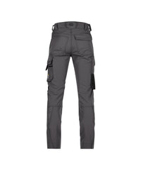 Impax 201038 stretch werkbroek met kniezakken - Antracietgrijs/Zwart