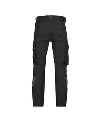 Impax 201038 stretch werkbroek met kniezakken - Zwart