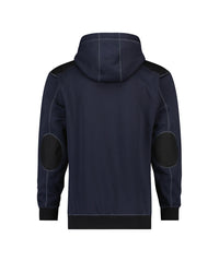 Indy 300318 sweater met kap - Nachtblauw/Zwart