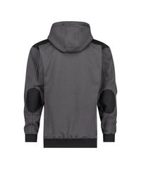 Indy Next 300569 sweater met kap - Antracietgrijs/Zwart