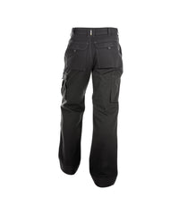 Jackson 200596 canvas werkbroek met kniezakken - Zwart