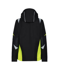 Kalama Women 300547 softshelljas voor dames (PES21) - Zwart/Fluogeel
