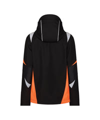 Kalama Women 300547 softshelljas voor dames (PESRE21) - Zwart/Fluo-oranje