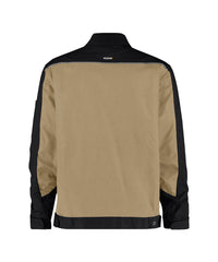 Lugano 300183 tweekleurige werkvest - Beige/Zwart