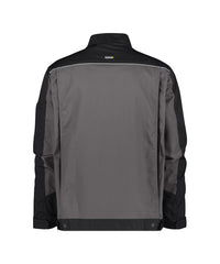 Lugano 300183 tweekleurige werkvest - Cementgrijs/Zwart