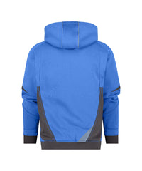 Lunax 300549 hoodie - Azuurblauw/Antracietgrijs