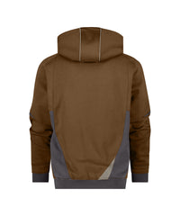 Lunax 300549 hoodie - Leembruin/Antracietgrijs