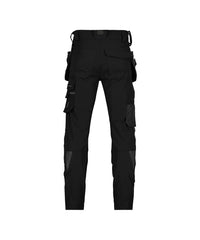 Matrix 201070 stretch holsterzakkenbroek met kniezakken - Zwart/Antracietgrijs
