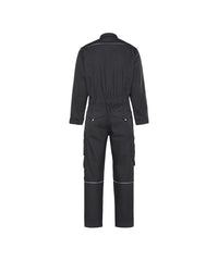 Moneo 100416 overall met kniezakken - Antracietgrijs/Zwart